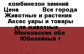 комбинезон зимний › Цена ­ 1 300 - Все города Животные и растения » Аксесcуары и товары для животных   . Московская обл.,Юбилейный г.